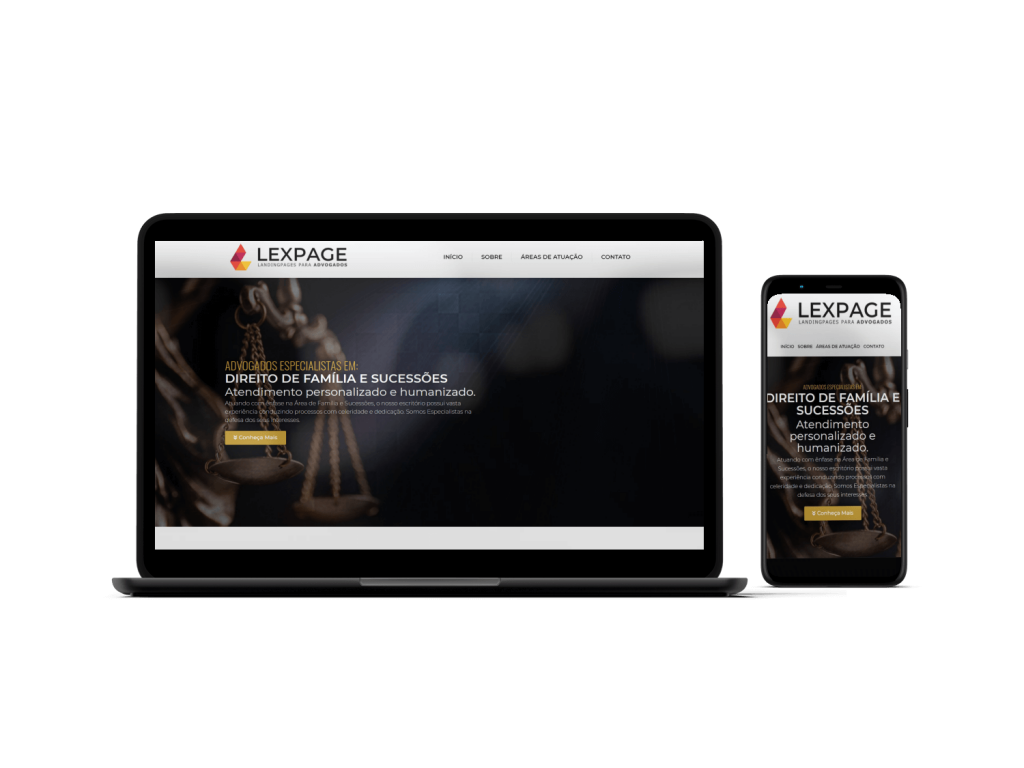 mockuper site institucional para advogados gratuito