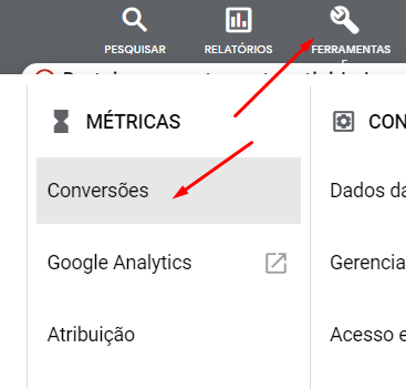 1. Crie uma ação de conversão - Google Ads Ajuda